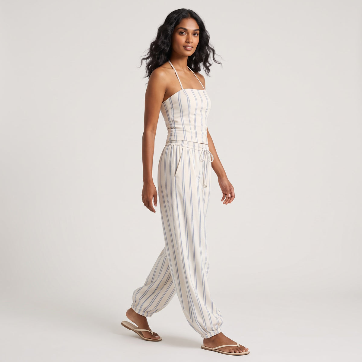 Cabana Stripe Halter Set
