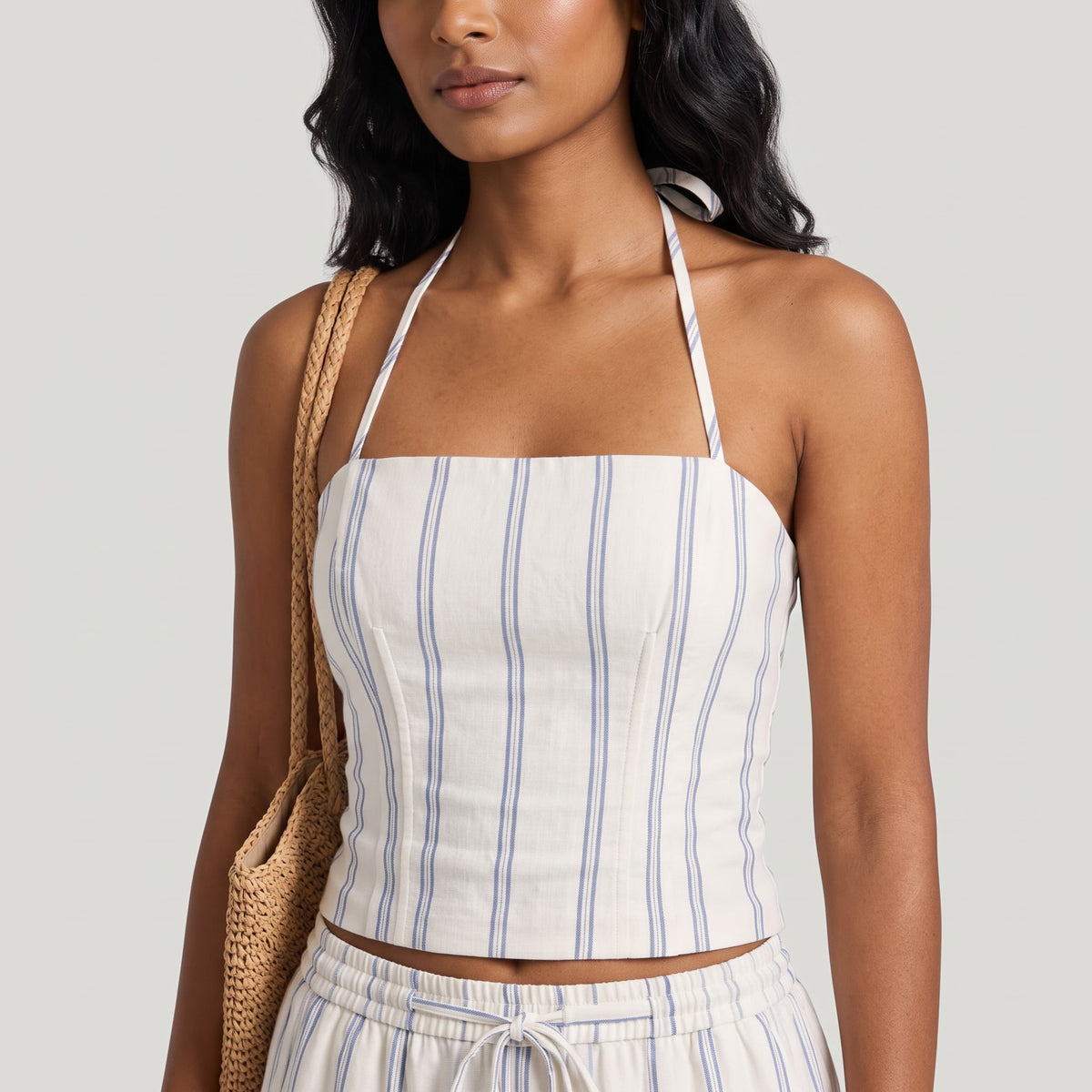 Cabana Stripe Halter Set