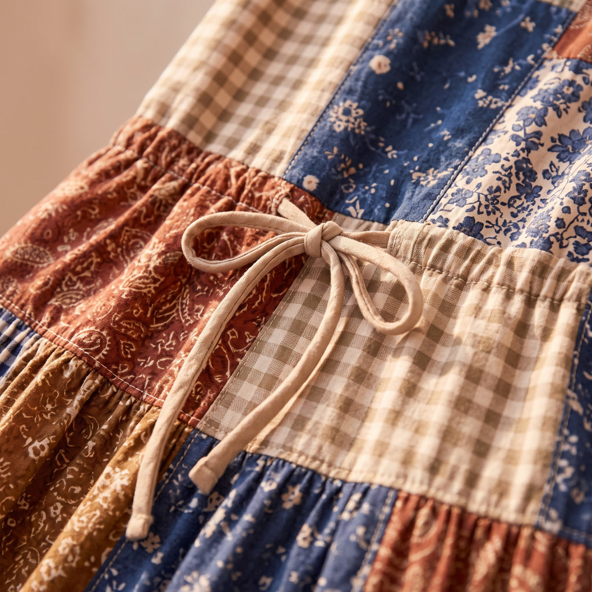 Marrakesh Patchwork Maxi Dress